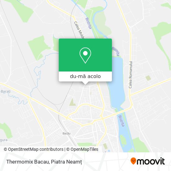 Hartă Thermomix Bacau
