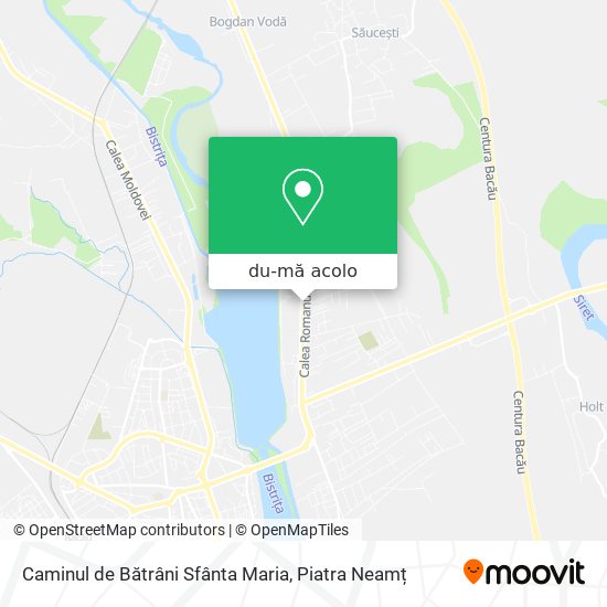 Hartă Caminul de Bătrâni Sfânta Maria