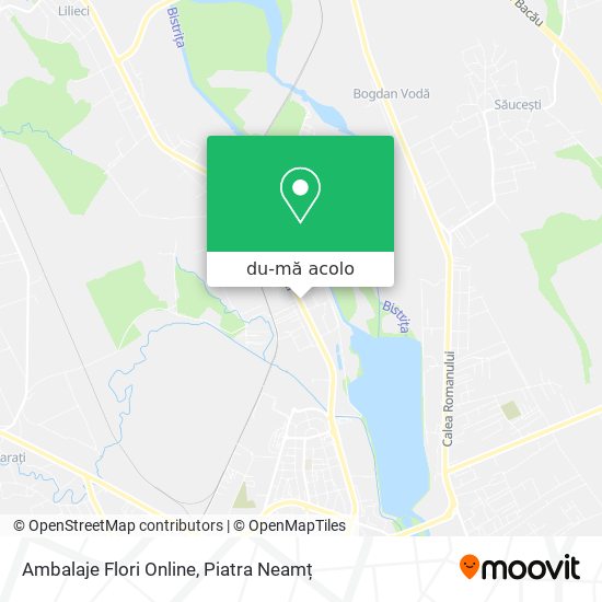 Hartă Ambalaje Flori Online