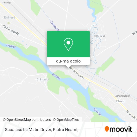 Hartă Scoalasc La Matin Driver