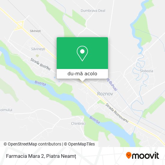 Hartă Farmacia Mara 2