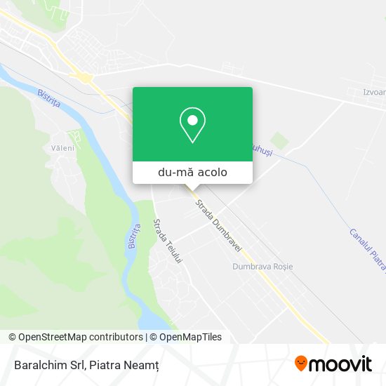 Hartă Baralchim Srl