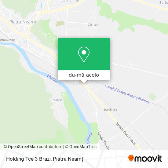 Hartă Holding Tce 3 Brazi