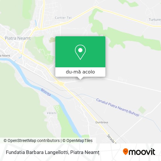 Hartă Fundatia Barbara Langellotti