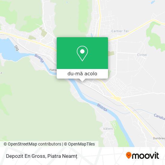 Hartă Depozit En Gross