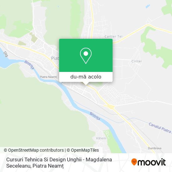 Hartă Cursuri Tehnica Si Design Unghii - Magdalena Seceleanu