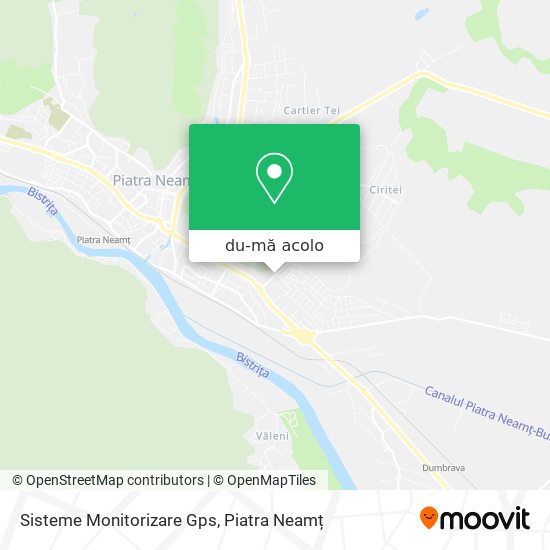 Hartă Sisteme Monitorizare Gps