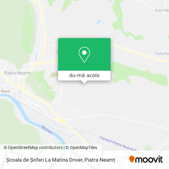 Hartă Școala de Șoferi La Matina Driver