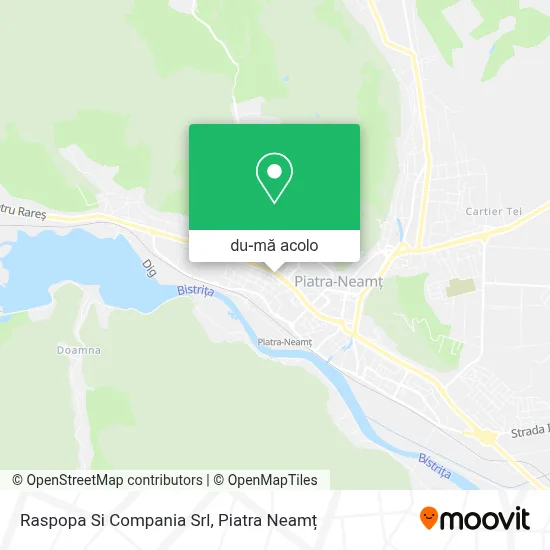 Hartă Raspopa Si Compania Srl