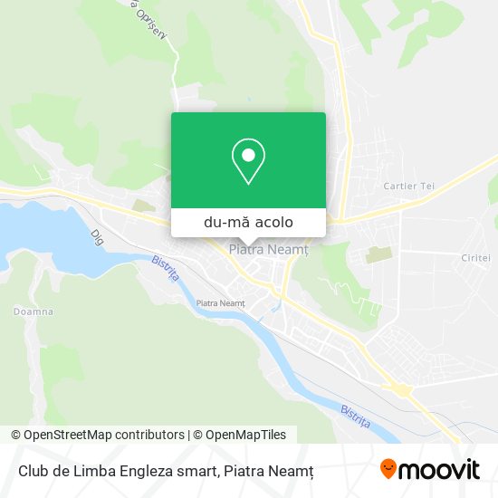 Hartă Club de Limba Engleza smart
