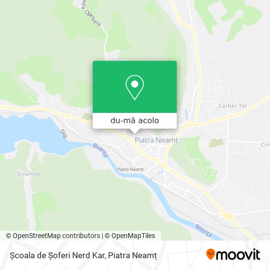 Hartă Școala de Șoferi Nerd Kar