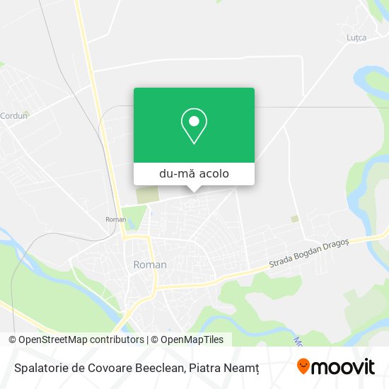 Hartă Spalatorie de Covoare Beeclean