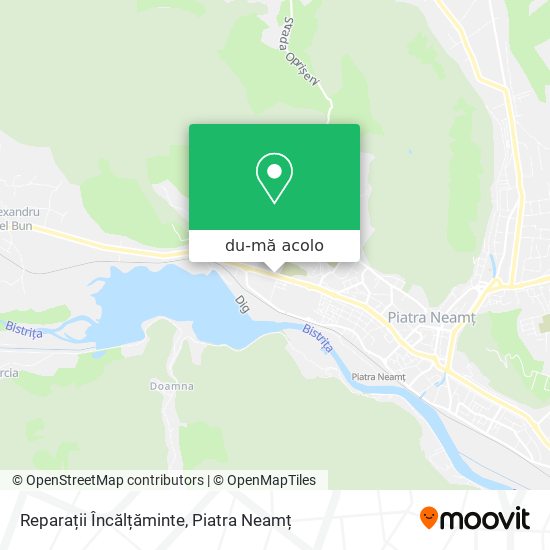 Hartă Reparații Încălțăminte