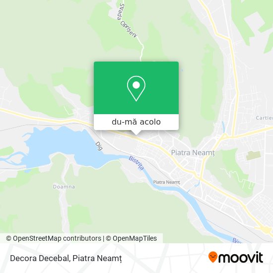 Hartă Decora Decebal