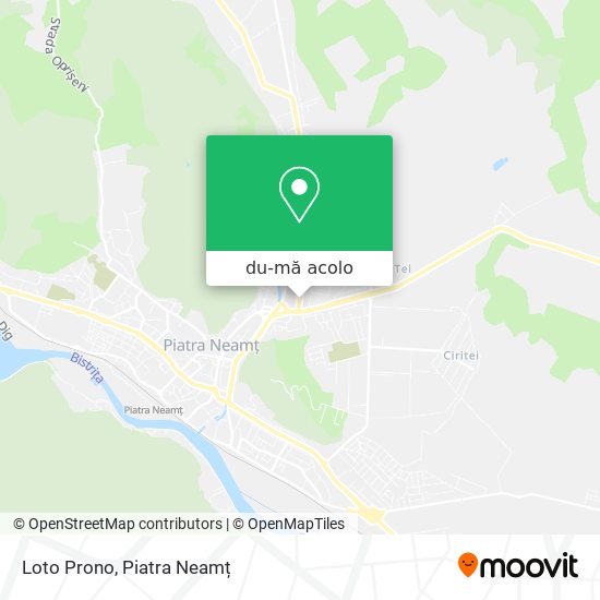 Hartă Loto Prono