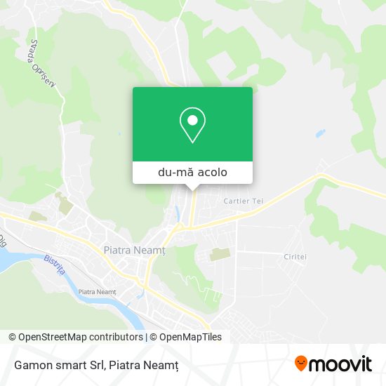 Hartă Gamon smart Srl