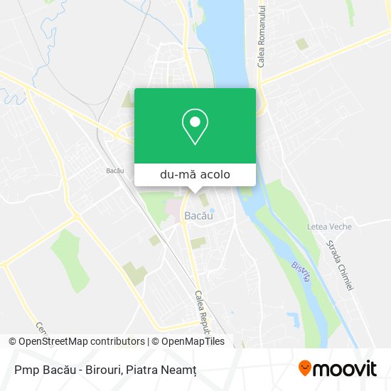 Hartă Pmp Bacău - Birouri