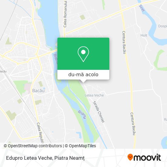 Hartă Edupro Letea Veche