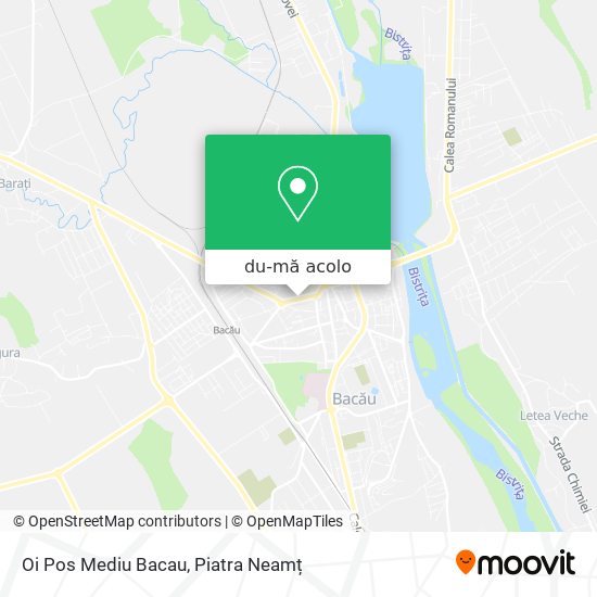 Hartă Oi Pos Mediu Bacau