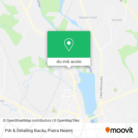 Hartă Pdr & Detailing Bacău