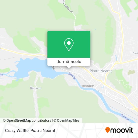 Hartă Crazy Waffle