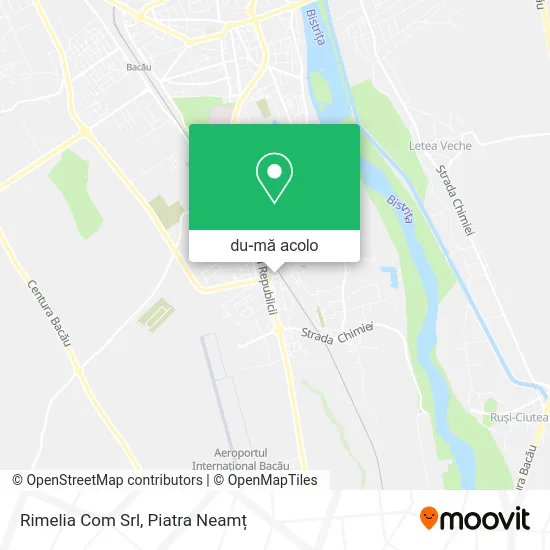Hartă Rimelia Com Srl