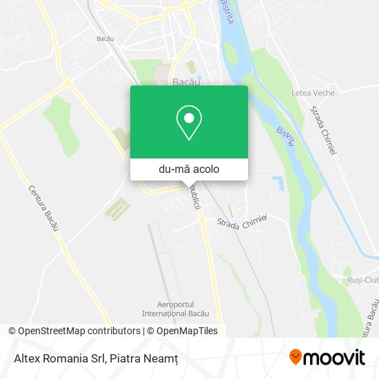 Hartă Altex Romania Srl
