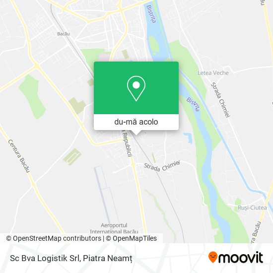 Hartă Sc Bva Logistik Srl