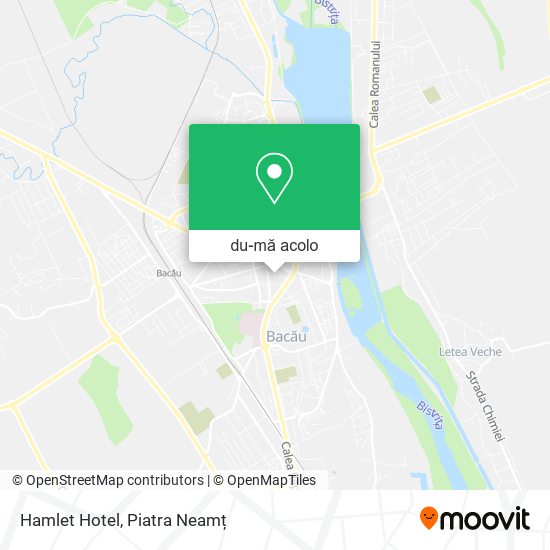 Hartă Hamlet Hotel