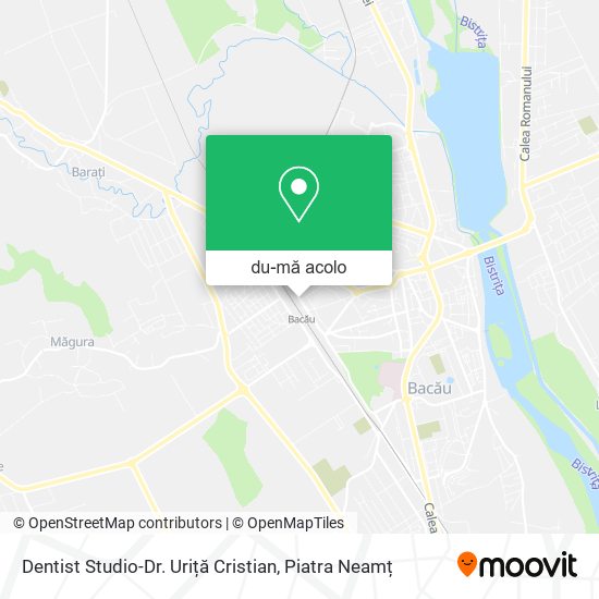Hartă Dentist Studio-Dr. Uriță Cristian