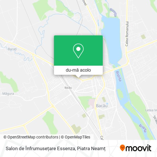 Hartă Salon de Înfrumusețare Essenza