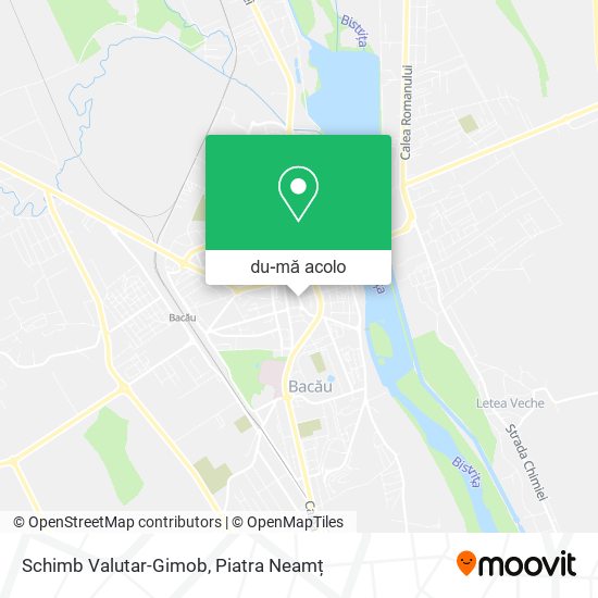 Hartă Schimb Valutar-Gimob
