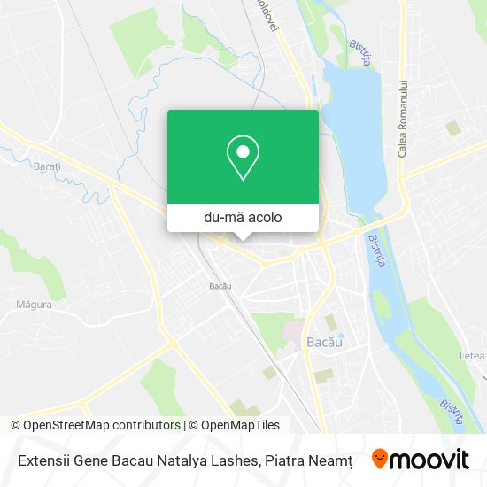 Hartă Extensii Gene Bacau Natalya Lashes