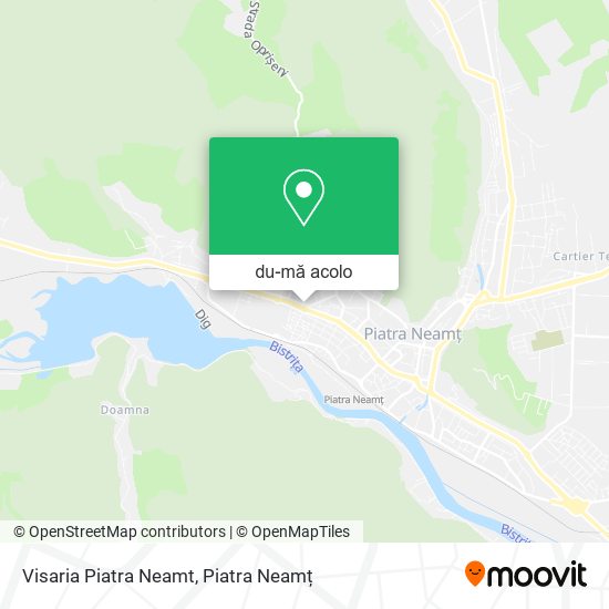 Hartă Visaria Piatra Neamt