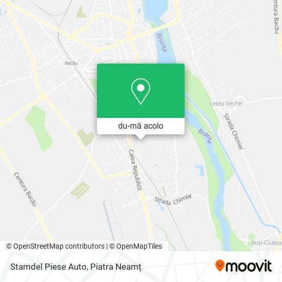 Hartă Stamdel Piese Auto