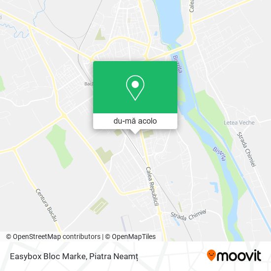 Hartă Easybox Bloc Marke