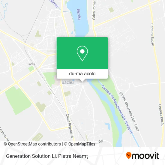 Hartă Generation Solution Li