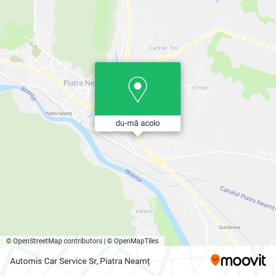 Hartă Automis Car Service Sr