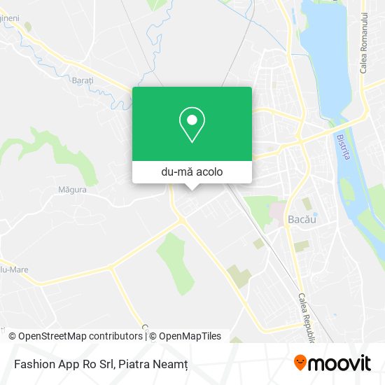Hartă Fashion App Ro Srl
