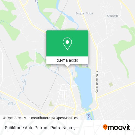 Hartă Spălătorie Auto Petrom