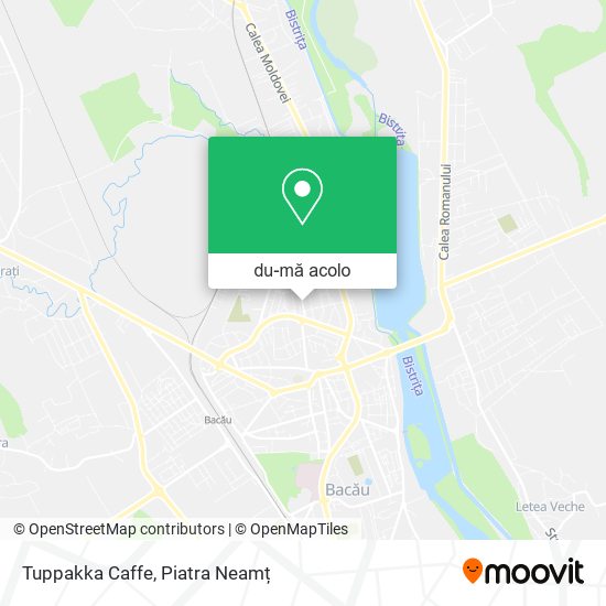 Hartă Tuppakka Caffe