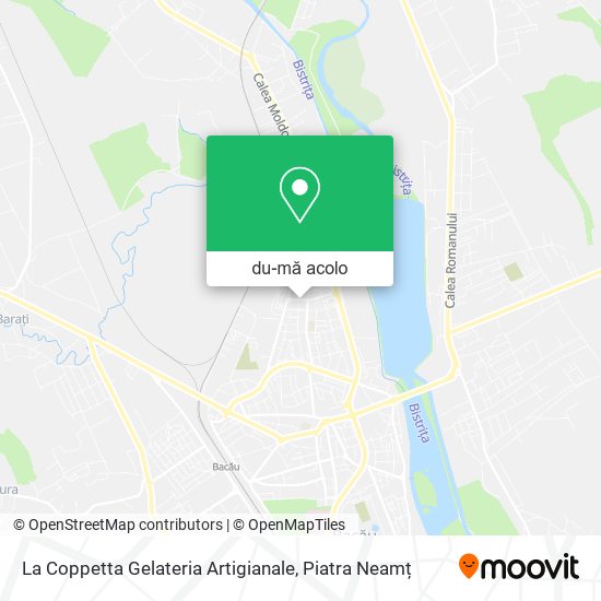 Hartă La Coppetta Gelateria Artigianale