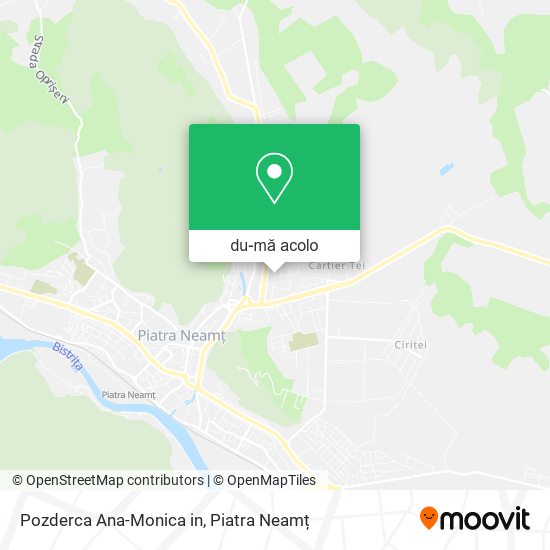 Hartă Pozderca Ana-Monica in