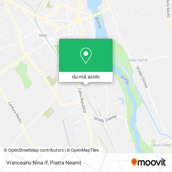 Hartă Vranceanu Nina If