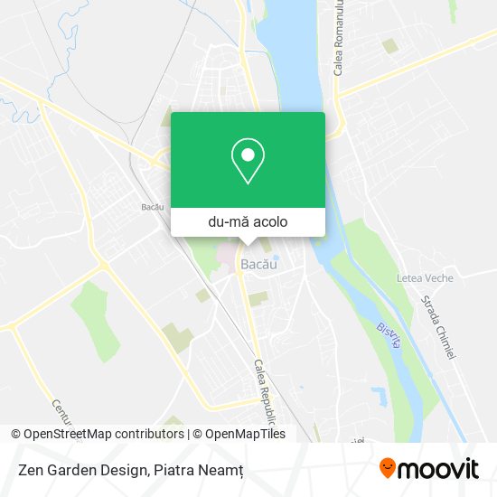 Hartă Zen Garden Design