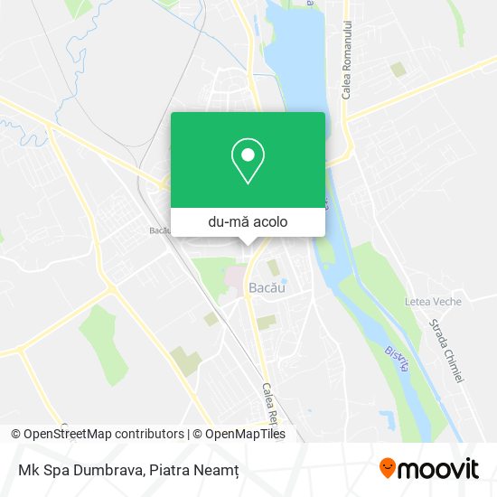 Hartă Mk Spa Dumbrava