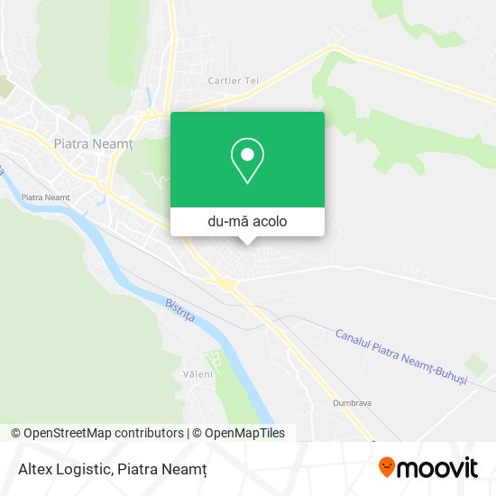 Hartă Altex Logistic