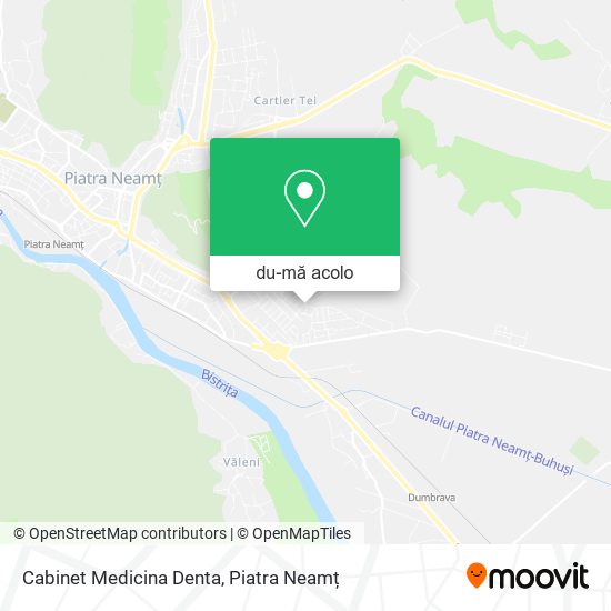 Hartă Cabinet Medicina Denta