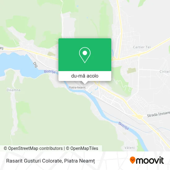 Hartă Rasarit Gusturi Colorate