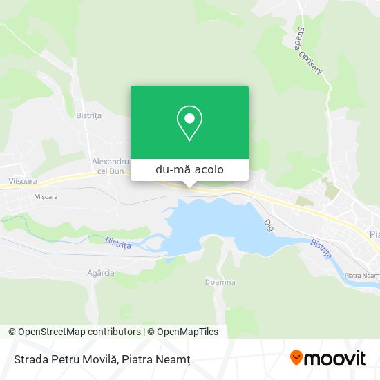 Hartă Strada Petru Movilă